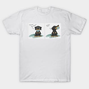 Throw My Ball?  - Sausage Prince Comics T-Shirt